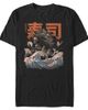 Lost Gods Mens Lost Gods Sushi Dragon Ocean Wave T Shirt - 1