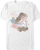 Lost Gods Mens Lost Gods The American Bald Eagle T Shirt - 1