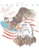 Lost Gods Mens Lost Gods The American Bald Eagle T Shirt - 2