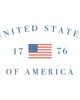 Lost Gods Mens Lost Gods United States of America 1776 T Shirt - 2