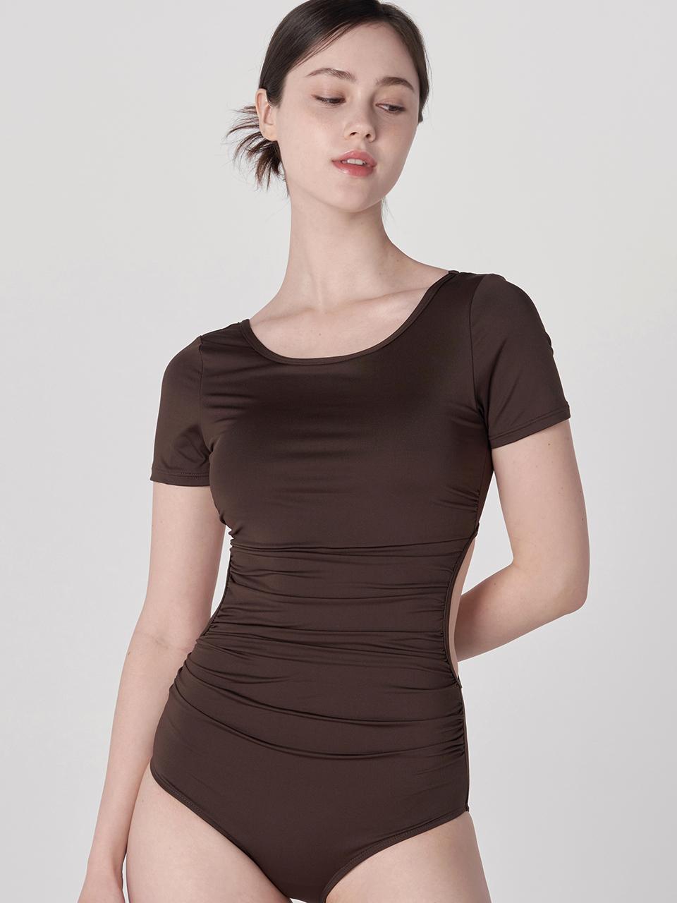 LOST IN SEOUL Martini Swimsuit [Brown]