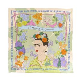 Lost Pattern FRIDA x LOST PATTERN "Los Amores de Frida" Large Silk Scarf