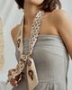 Lost Pattern Lost Pattern "Amora" Silk Skinny Scarf - 4