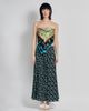 Lost Pattern Lost Pattern "Beach Blossom" Satin Midi Skirt - 1
