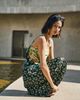 Lost Pattern Lost Pattern "Beach Blossom" Satin Midi Skirt - 4