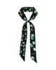 Lost Pattern Lost Pattern "Beach Blossom" Silk Skinny Scarf - 1
