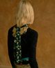 Lost Pattern Lost Pattern "Beach Blossom" Silk Skinny Scarf - 3