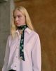 Lost Pattern Lost Pattern "Beach Blossom" Silk Skinny Scarf - 5