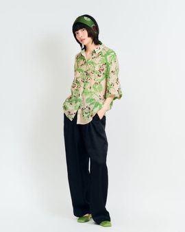 Lost Pattern Lost Pattern "Beach Blossom" Wide-Leg Pants