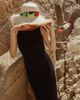 Lost Pattern Lost Pattern "Cartagena" Straw Hat with Ribbon Tie - 4