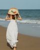 Lost Pattern Lost Pattern "Cartagena" Straw Hat with Ribbon Tie - 5