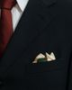 Lost Pattern Lost Pattern Checkerboard Pocket Square - 3