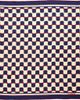 Lost Pattern Lost Pattern Checkerboard Silk Square Bandana - 1