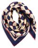 Lost Pattern Lost Pattern Checkerboard Silk Square Bandana - 2