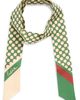 Lost Pattern Lost Pattern Checkerboard Skinny Silk Scarf - 4