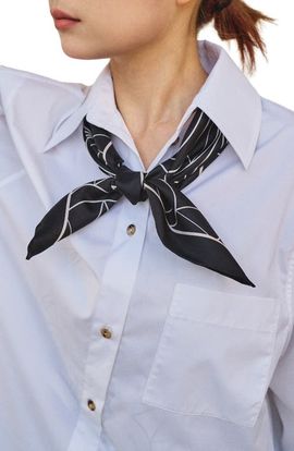 Lost Pattern Lost Pattern Chrysler Print Silk Bandana