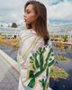 Lost Pattern Lost Pattern "Ethereal Mirage" Large Silk Scarf - 4