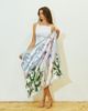 Lost Pattern Lost Pattern "Ethereal Mirage" Large Silk Scarf - 5