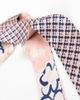 Lost Pattern Lost Pattern Floral Houndstooth Skinny Silk Scarf - 3