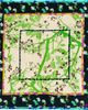 Lost Pattern Lost Pattern "Floral Tapestry" Large Silk Scarf - 1