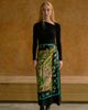 Lost Pattern Lost Pattern "Floral Tapestry" Large Silk Scarf - 5