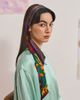 Lost Pattern Lost Pattern Frida Garden Print Skinny Silk Scarf - 2