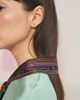 Lost Pattern Lost Pattern Frida Garden Print Skinny Silk Scarf - 4
