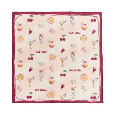 Lost Pattern Lost Pattern "Happy Hour" Silk Bandana