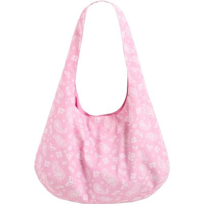 Lost Pattern Lost Pattern "Paisley" Cotton Hobo Shoulder Bag