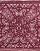 Lost Pattern Lost Pattern "Paisley" Silk Bandana Scarf - 1