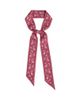 Lost Pattern Lost Pattern "Paisley" Silk Twill Skinny Scarf - 1