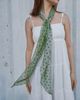 Lost Pattern Lost Pattern "Petal Veil" Silk Chiffon Neck Scarf - 3