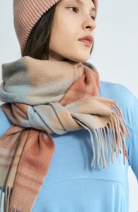 Lost Pattern Lost Pattern Plaid Cashmere Scarf