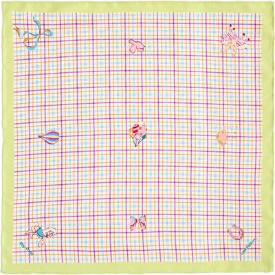 Lost Pattern Lost Pattern "Pop Pony" Silk Bandana