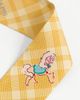 Lost Pattern Lost Pattern "Pop Pony" Silk Twill Skinny Scarf - 5