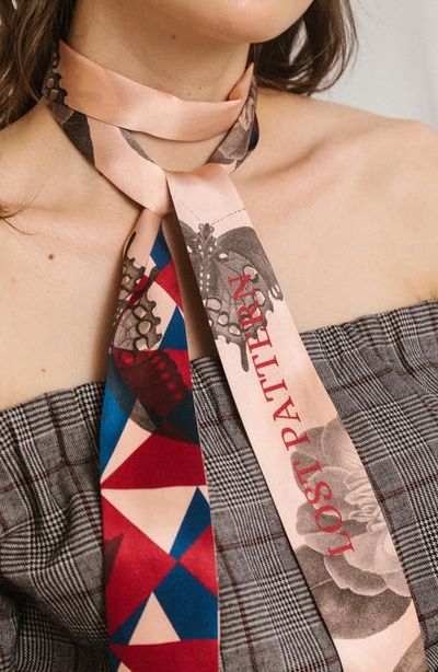 Lost Pattern Lost Pattern Prism Skinny Silk Scarf