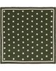 Lost Pattern Lost Pattern "Retro Polka" Silk Bandana Scarf - 1