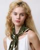 Lost Pattern Lost Pattern "Retro Polka" Silk Bandana Scarf - 2
