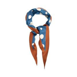 Lost Pattern Lost Pattern "Retro Polka" Silk Diamond Neckerchief