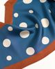 Lost Pattern Lost Pattern "Retro Polka" Silk Diamond Neckerchief - 3