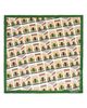 Lost Pattern Lost Pattern Square Arch Print Silk Bandana - 1