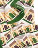 Lost Pattern Lost Pattern Square Arch Print Silk Bandana - 3