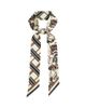 Lost Pattern Lost Pattern x Leatherology Silk Twill Skinny Scarf - 1