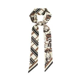Lost Pattern Lost Pattern x Leatherology Silk Twill Skinny Scarf