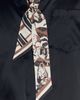 Lost Pattern Lost Pattern x Leatherology Silk Twill Skinny Scarf - 4