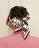 Lost Pattern Lost Pattern x Leatherology Silk Twill Skinny Scarf - 5