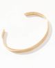 LOST SOULS Lost Souls 6mm cuff bracelet in 18k gold plated - 2