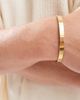 LOST SOULS Lost Souls 6mm cuff bracelet in 18k gold plated - 3