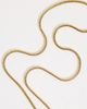 LOST SOULS Lost Souls bolo lariat necklace in 18k gold plated stainless steel - 4