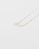 LOST SOULS Lost Souls faux pearl drop necklace in 18kt gold plated stainless steel - 3